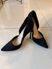 Getragen schwarze high heels - getragen!,