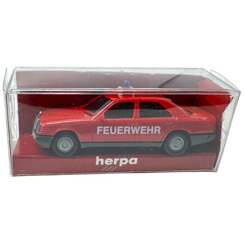Herpa mercedes w124 feuerwehr - herpa,