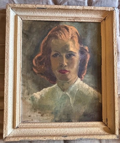 Vintage öl portrait - vintage,