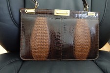 Krokodil Handtasche,einmal
