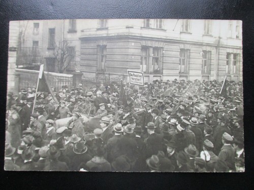 Fotokarte revolution - ak,