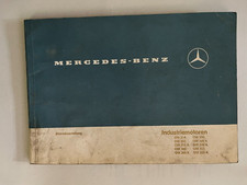 Betriebsanleitung Mercedes Benz Industriemotoren Siehe FOTO
