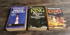 Stephen King 3 Bücher Konvolut Cujo Nachtschicht Friedhof der Kuscheltiere