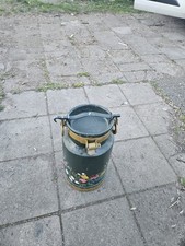 Alte Milchkanne Mit Deckel