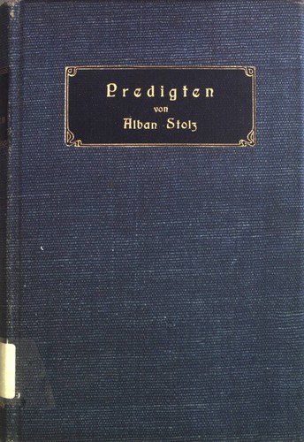 Predigten von alban - predigten, stolz