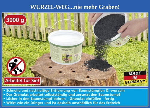3000g wurzel weg zum - 1x, wurzel-weg