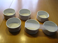 Rosenthal, Joy1, braune Ringe,6 Suppen-, Dessertschalen, d- 10.5 cm, h- 5,6cm,