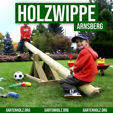 Kinder Holzwippe für 2 Kinder