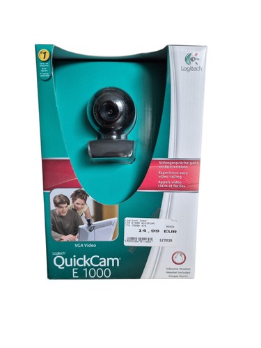 Logitech quickcam e1000 webcam - logitech,