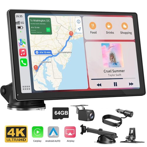 Zoll tragbarer apple carplay - 9-zoll,