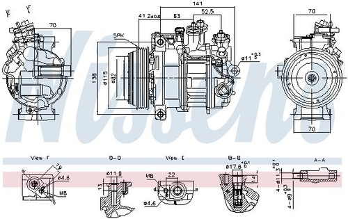 Nissens kompressor - nissens,