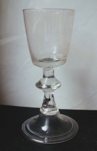 Barock pokalglas mit abriß - barock,