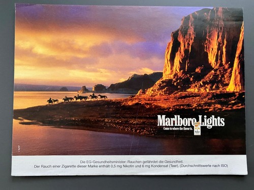1998 marlboro lights cowboy - 1998,