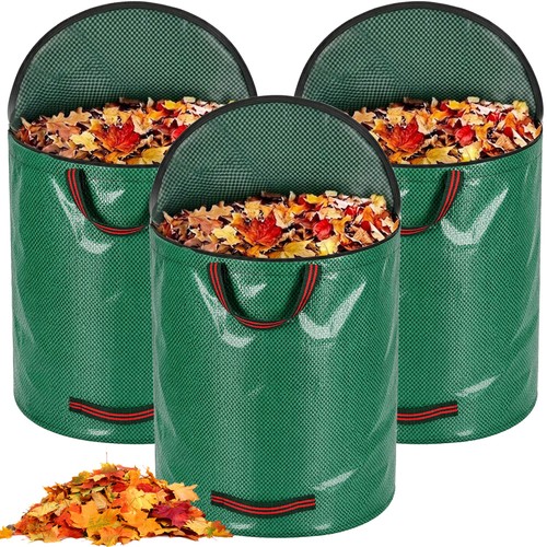 Gartensack mit deckel 3er 272l - gartensack,