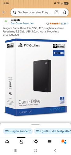 Seagate 4tb game - 4tb,