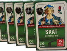 # 7 x ASS Skatkarten 32 Blatt