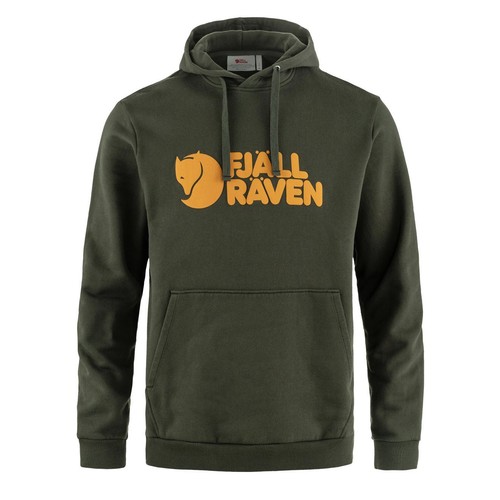 Fjallraven logo hoodie deep - fjallraven,