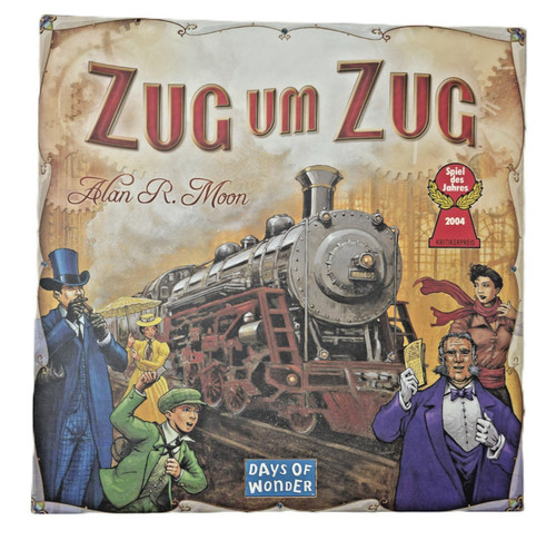 Zug brettspiel days - zug, um
