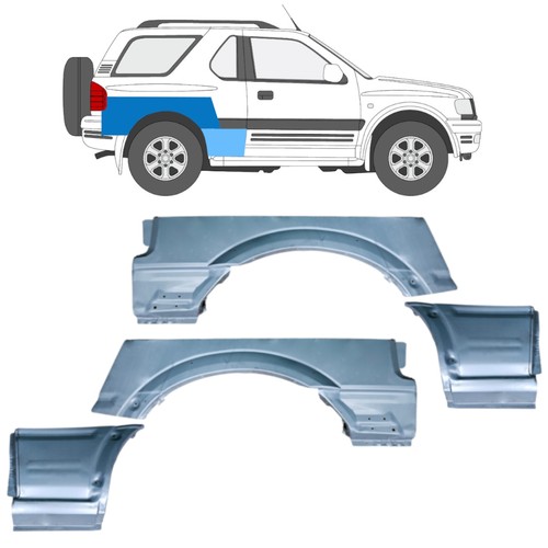 Reparaturblech set für - für, opel