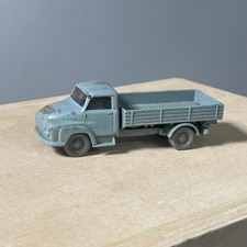 Wiking LKW Pritsche 1:87 Ford 2500 grünblau Grau Zustand Bespielt (siehe Fotos)