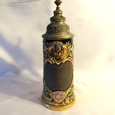 Rar Krug um 1900 Feuerwehr Dem