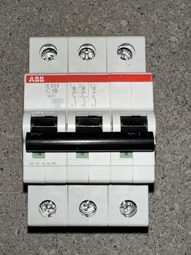 Abb sicherungsautomat c16 s203 - sicherungsautomat,