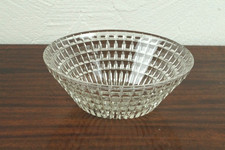 Glas Schüssel vintage 70er