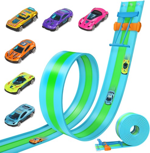 Autorennbahn dreispurig - autorennbahn, 4,5m