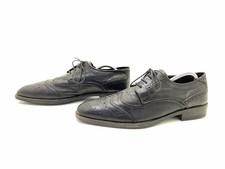 Pat Calvin Herren Halbschuh Schnürer Loafers Comfort Schwarz Gr. 42 (UK 8)