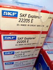 SKF Pendelrollenlager 22205 E, zylindrisch, Abmessungen:  25 x 52 x 18 mm