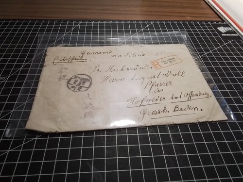 Einschreiben deutsche kolonien