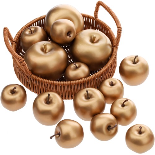 Künstliche goldene apfel - künstliche,