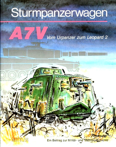 Sturmpanzerwagen a7v vom - a7v-,