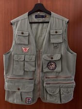 Polo Ralph Lauren - Sailfish Embroidered Utility Fisherman Sportsman Gilet Vest
