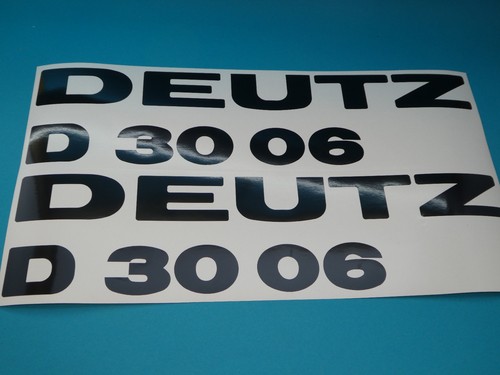Deutz 3006 aufkleber logo - d,
