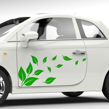 Dekorset Blumen Floral Blätter Auto Aufkleber Dekorbogen #1229