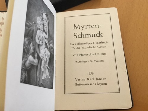 Gebetbuch myrten schmuck - gebetbuch, myrten-schmuck