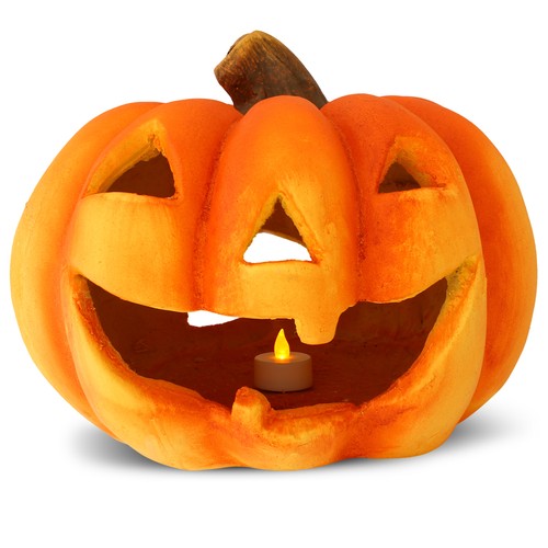 Süßer kürbis als halloween - süßer,