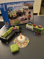 Playmobil Wohnzimmer 5584, für Moderne Luxusvilla 5574/ Bungalow  Puppenhaus