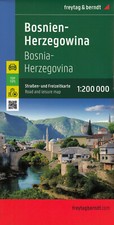 Bosnien-Herzegowina Autokarte