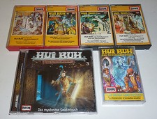 Hui Buh Europa Sammlung Hörspiel-Kassetten 5 MC's & CD Lot Konvolut Hans Clarin