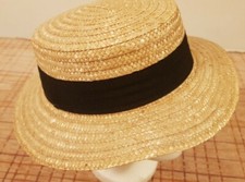 Strohhut Florentiner Kreissäge Florentinerhut Sommerhut Gartenhut Sonnenhut Hut