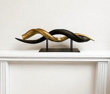 Kuduhorn Skulptur Tischskulptur