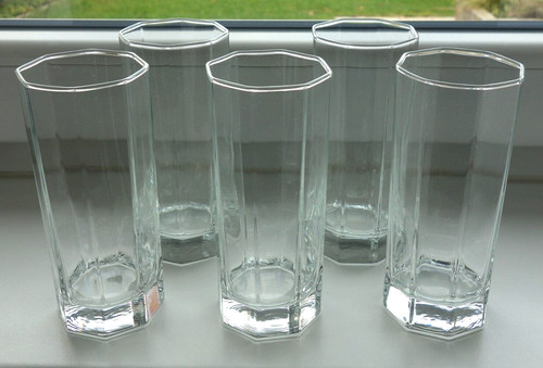 Wassergläser longdrink saft - longdrink,