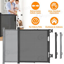 PVC Türschutzgitter 0-140cm Ausziehbar Tür Treppengitter Baby Treppenschutzrollo
