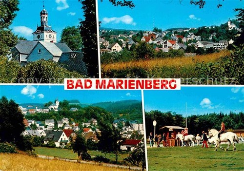 Bad marienberg kirche panorama - bad,