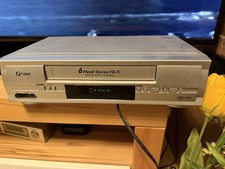 silber Funai 6 head Hi-Fi VHS Videorecorder mit/ohne HDMI /SP-LP