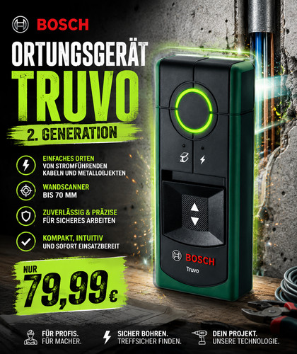 Bosch ortungsgerät truvo für - bosch,