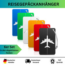 Kofferanhänger - 6x,