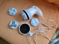 InnovaGoods 5in1 Elektrisches Anti Cellulite Massagegerät - Weiß